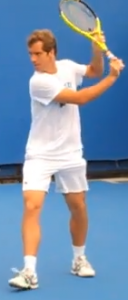 revers tennis une main préparation convexe