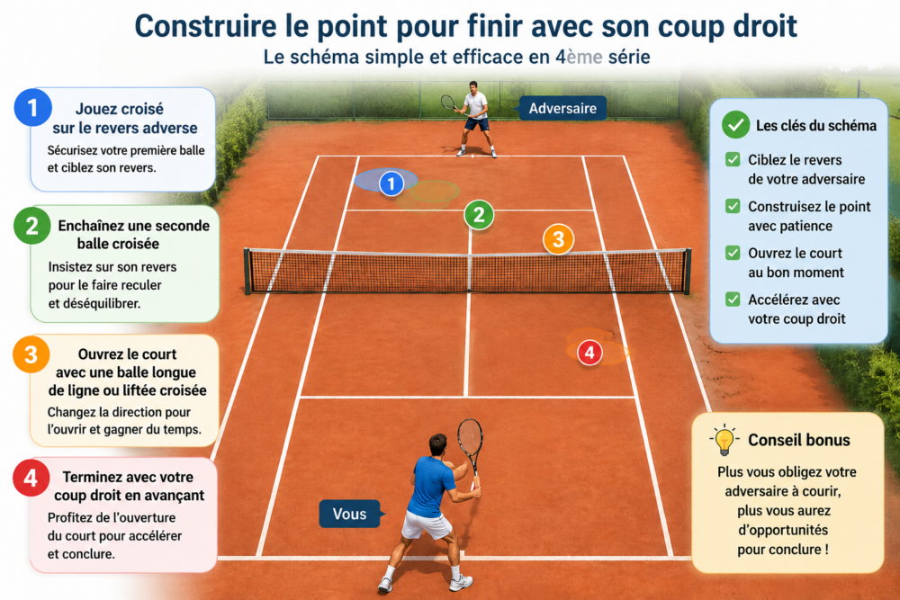 Tennis tactique 4 eme serie